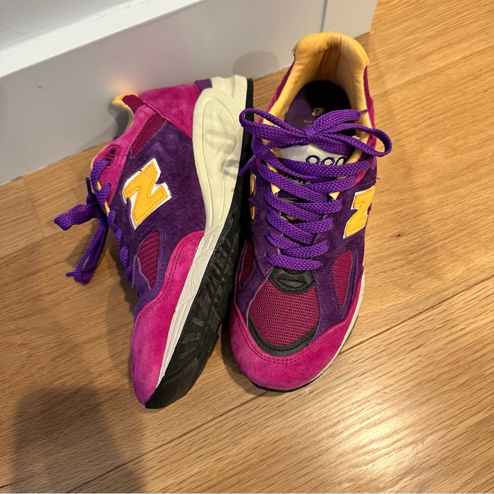 New Balance x Teddy Santis M990PY2 - Made in USA _ Purple_ (MNS 7/WMNS 8.5) - Picture 6 of 9